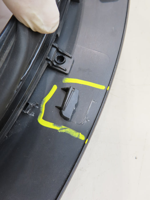 2020-2023 HYUNDAI SANTA FE REAR LEFT DRIVER SIDE DOOR MOLDING OEM