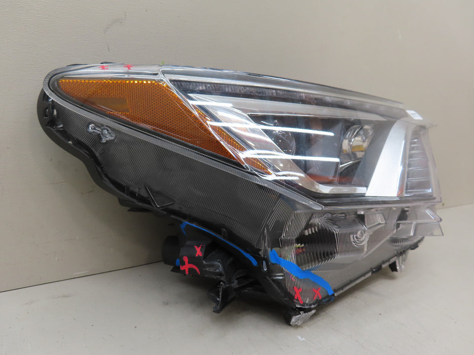 2016-2018 TOYOTA RAV4 HEADLIGHT FRONT PASSENGER RIGHT SIDE HALOGEN LAMP OEM