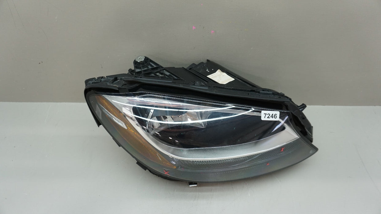 2015-2018 MERECEDES-BENZ C-CLASS FRONT RIGHT PASSENGER SIDE HEADLIGHT HALOGEN OE