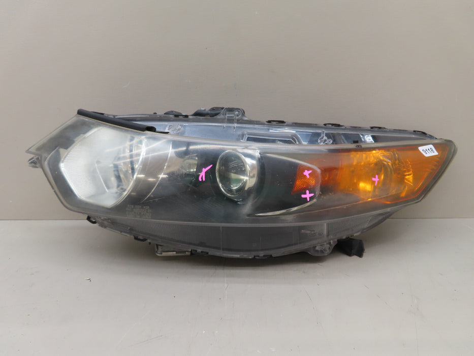2009-2014 ACURA TSX FRONT LEFT DRIVER HEADLIGHT XENON HID OEM