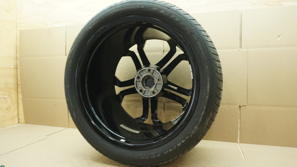 LAMBORGHINI AVENTADOR LP700 20"x12" REAR WHEEL RIM & TIRE  OEM 470601025A