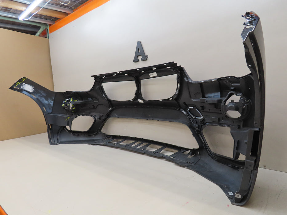 2016-2019 BMW X1 FRONT BUMPER COVER W/VALANCE W/ FOG LIGHT LEFT SIDE OEM