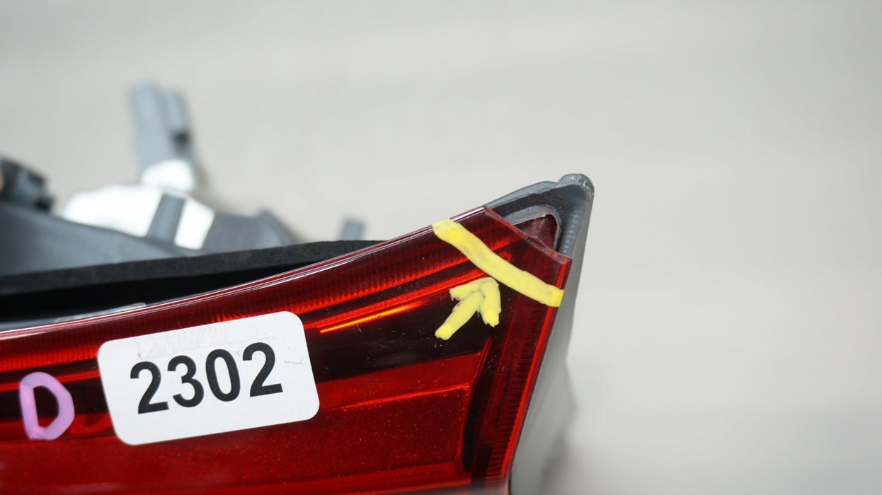 2017-2019 TOYOTA HIGHLANDER REAR RIGHT SIDE INNER TAIL LIGHT AFTERMARKET CAPA