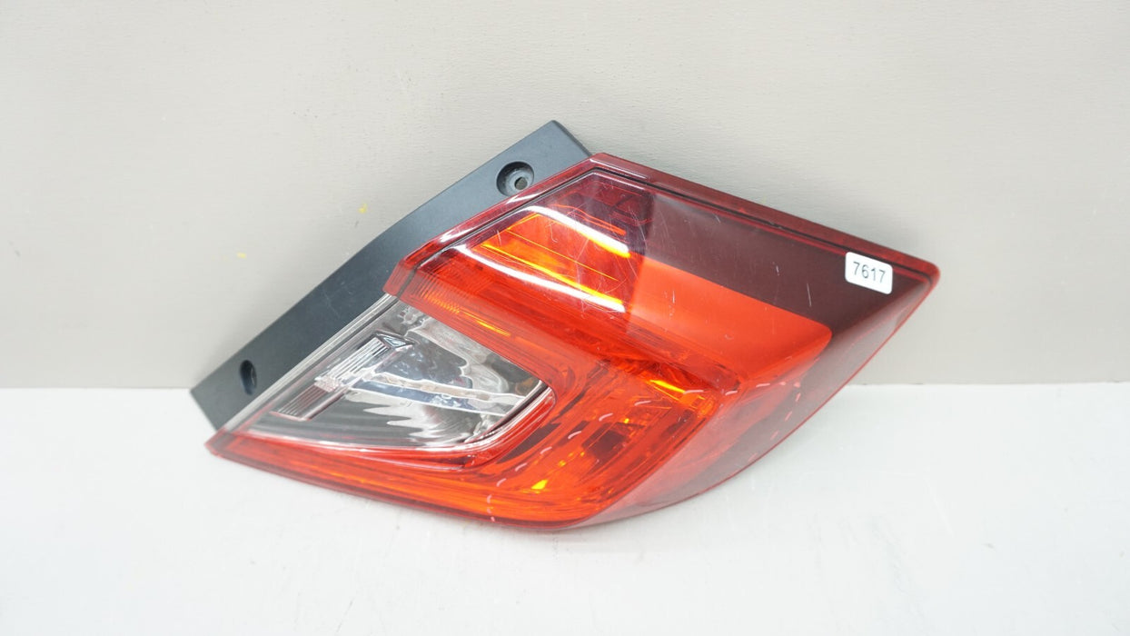 2016-2021 HONDA CIVIC SEDAN REAR RH RIGHT PASSEBGER SIDE OUTER TAIL LIGHT OEM