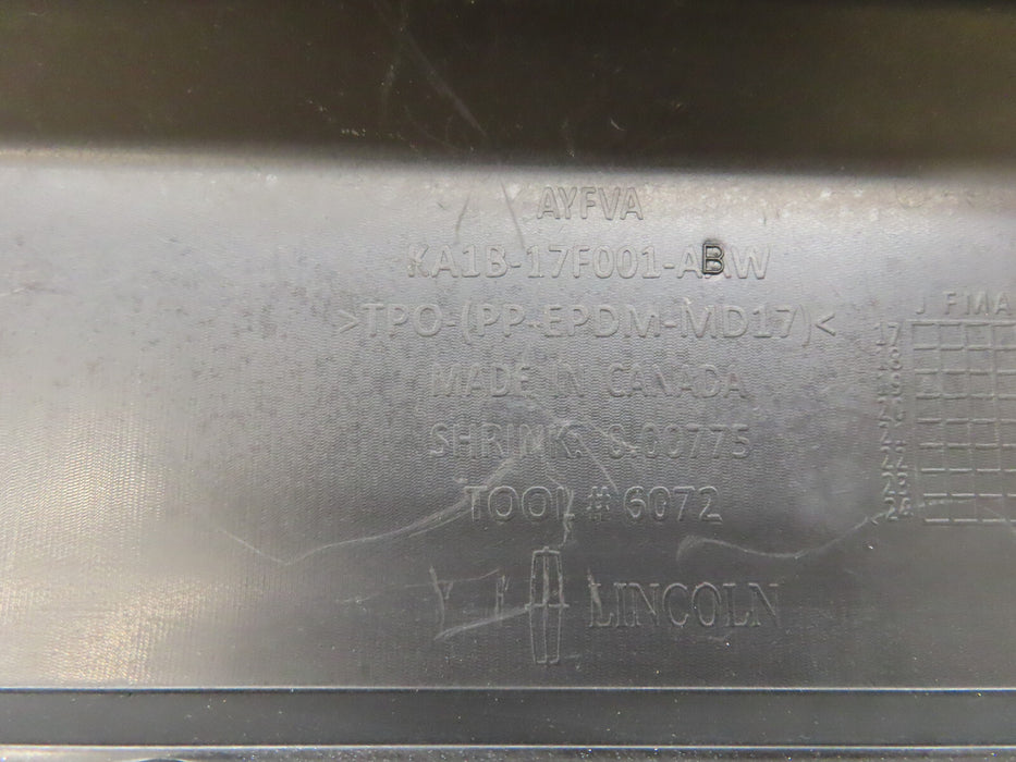 2019 2020 LINCOLN NAUTILUS REAR BUMPER COVER OEM KA1B-17F001