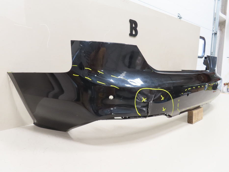 2018 2019 2020 2021 AUDI A5 B9 REAR BUMPER COVER OEM P/N 8W6807511