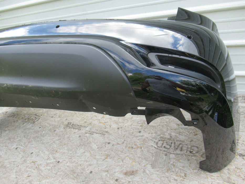 2016-2020 INFINITI QX60 REAR BUMPER COVER PANEL BLACK PLASTIC 85022-9NC0H OEM