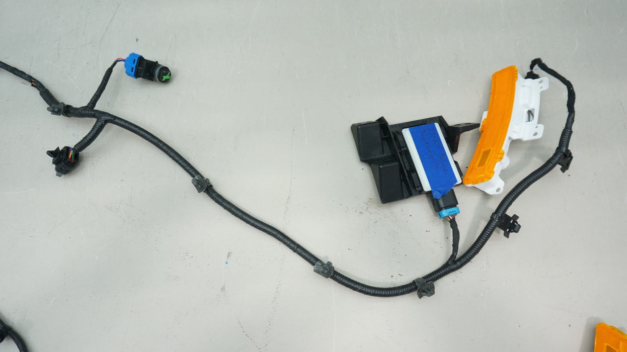 2023-2025 HYUNDAI PALISADE FRONT COMPLETE BUMPER WIRING HARNESS & SENSORS OEM