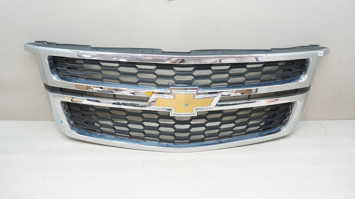 2015-2020 CHEVROLET TAHOE FRONT UPPER RADIATOR GRILLE OEM 2344094