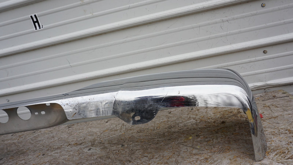 2007-2013 TOYOTA TUNDRA REAR BUMPER FACE BAR WITHOUT TOW PACKAGE OEM