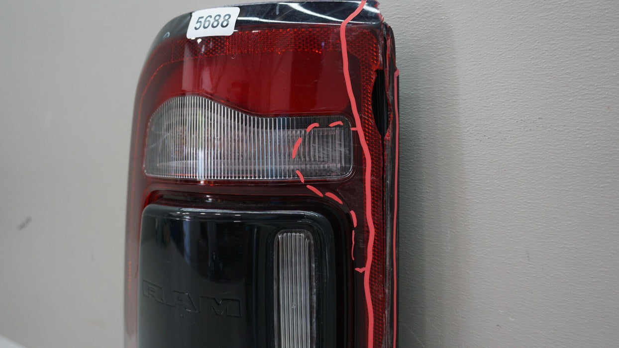 2019-2023 DODGE RAM 1500 REAR RIGHT PASSENGER SIDE LED TAIL LIGHT OEM