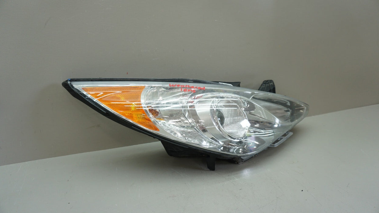 2011-2014 HYUNDAI SONATA RIGHT PASSENGER SIDE HEADLIGHT HALOGEN OEM 92102-3Q