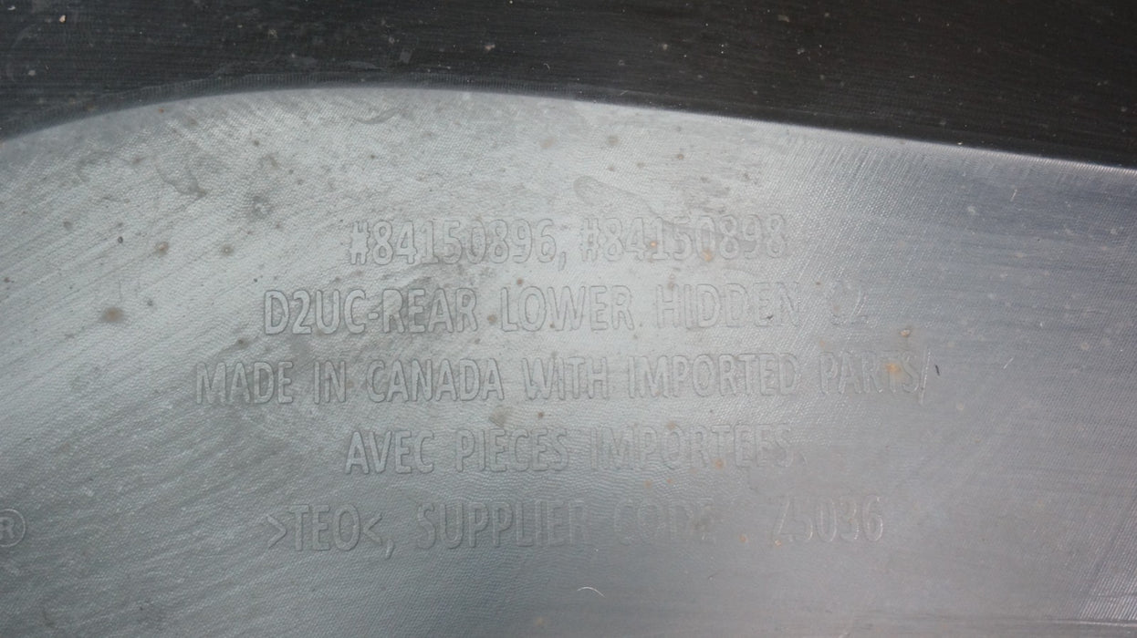 2018-2021 CHEVROLET EQUINOX L LS LT REAR LOWER BUMPER VALANCE PANEL OEM 84150896