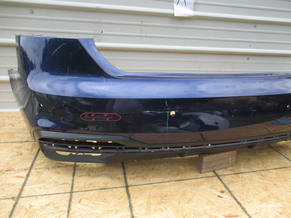 2019-2021 AUDI A5 S5 S-LINE COUPE  REAR BUMPER COVER WITH DIFUSER OEM