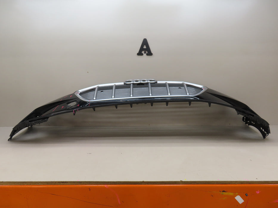 2019-2021 AUDI E-TRON FRONT BUMPER COVER W/GRILLE OEM 4KE807437