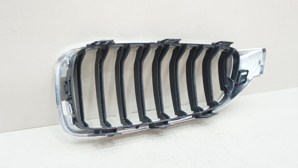 2014-2016 BMW 4 SERIES FRONT RIGHT BUMPER GRILLE KIDNEY OEM 7294814