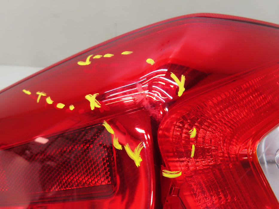 2015-2017 Subaru WRX STI LEFT DRIVER Tail Light Lamp OEM HALOGEN