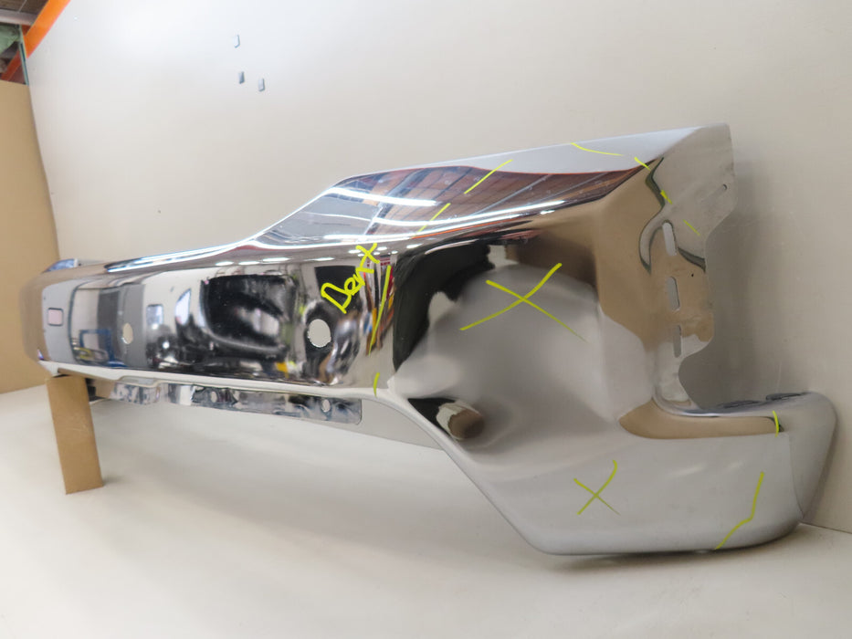 2019 2020 2021 CHEVROLET SILVERADO 1500 FRONT BUMPER METAL W/SENSOR HOLES OEM