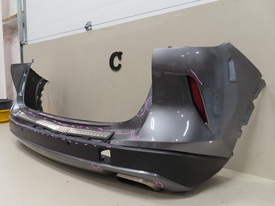 2019-2020 INFINITI QX50 SUV REAR BUMPER COVER W/ LOWER PANEL MUFFLER TIP OEM
