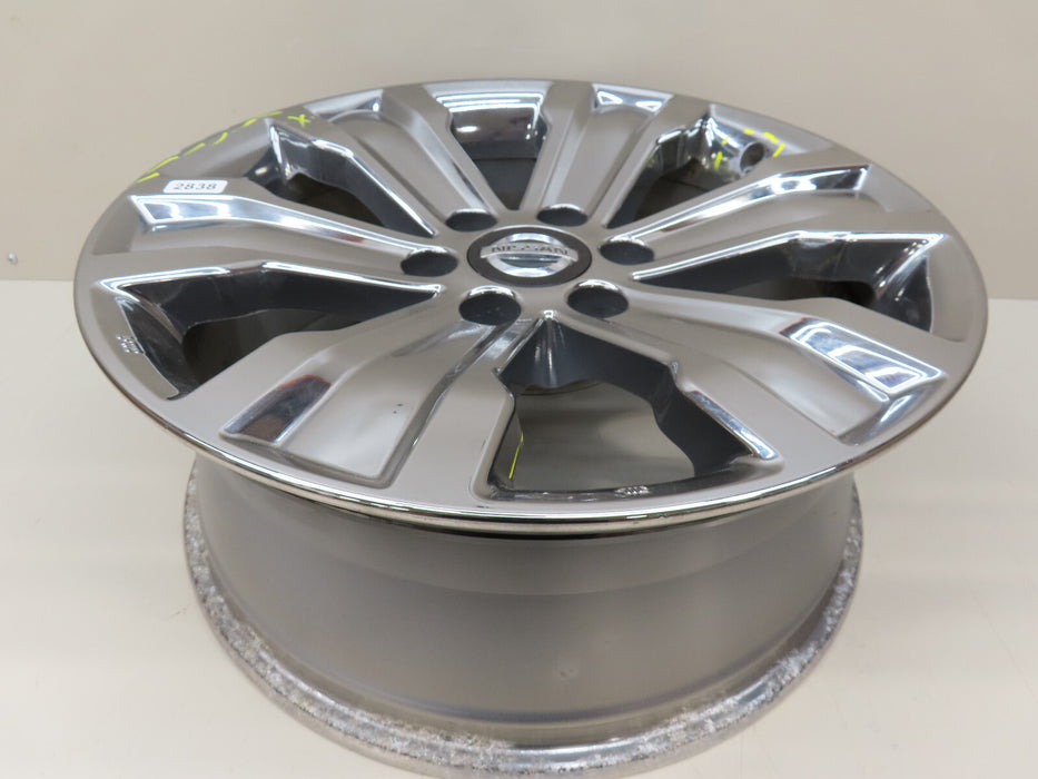2017-2019 NISSAN TITAN SV 20X8 CHROME 6 SPOKE WHEEL RIM OEM