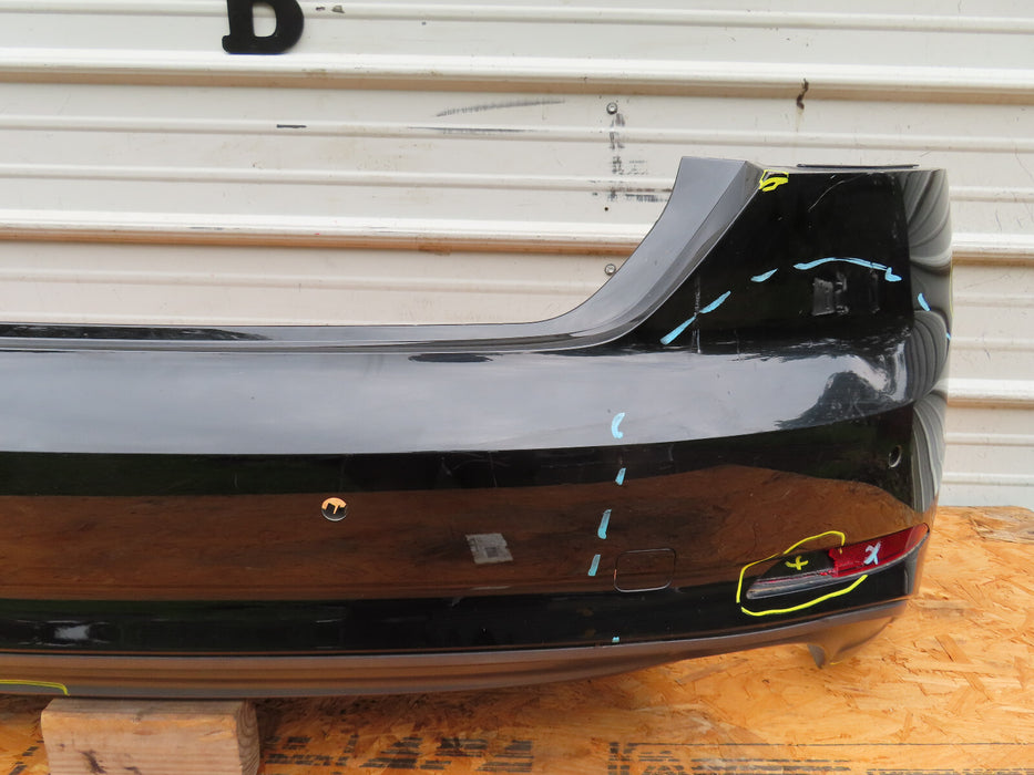 2018 2019 AUDI A5 S-LINE REAR BUMPER COVER W/LOWER VALANCE OEM 8W6807511C
