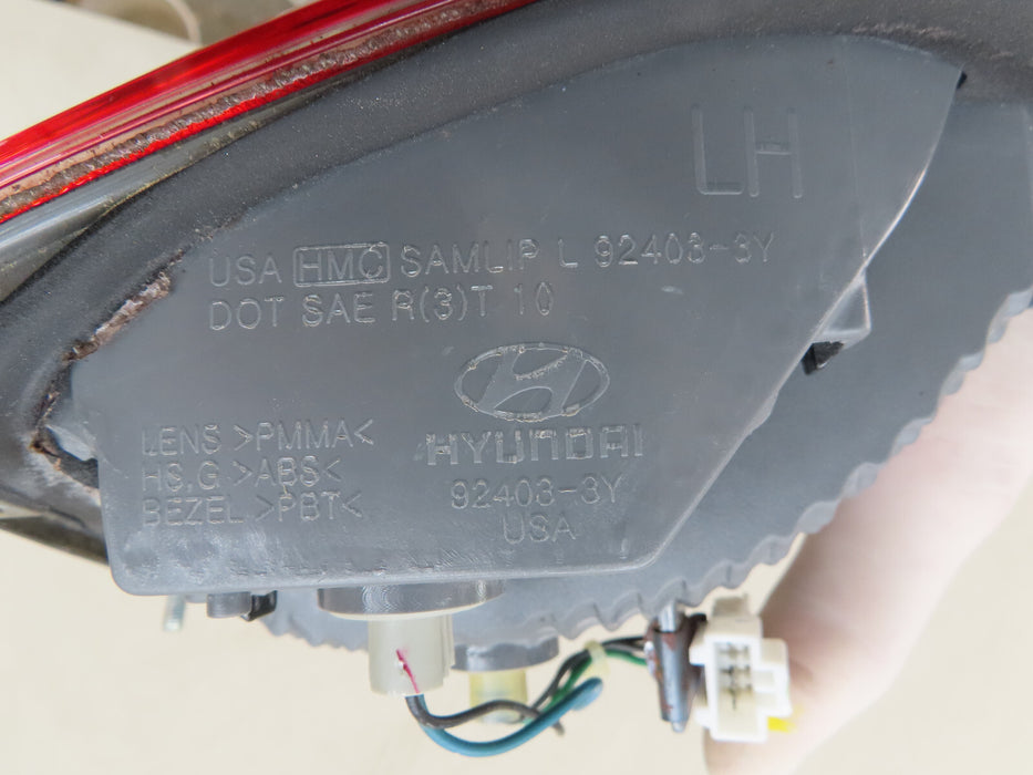 2014 2015 2016 HYUNDAI ELANTRA REAR LEFT DRIVER SIDE INNER TAIL LIGHT LAMP OEM