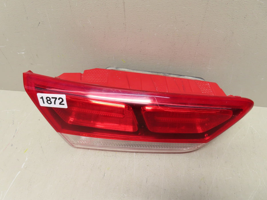 2016-2018 KIA OPTIMA REAR LEFT DRIVER SIDE INNER TAIL LIGHT LAMP OEM 92403-D5000