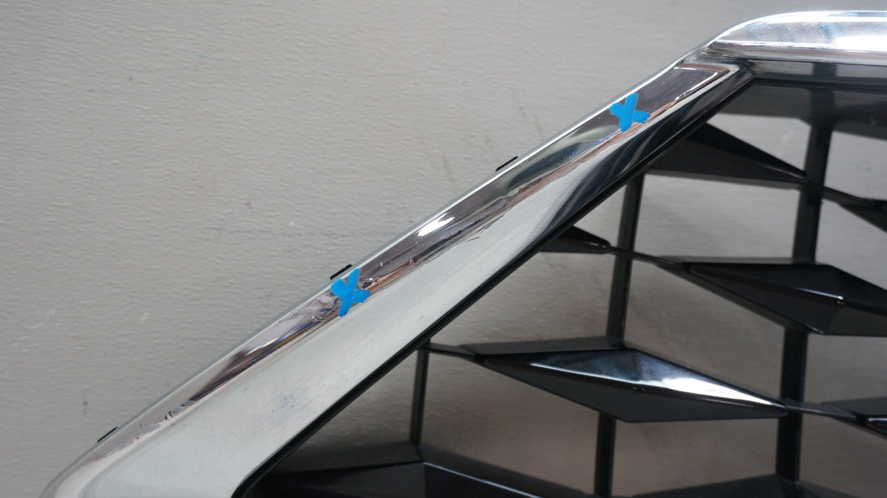 2022-2024 ACURA MDX FRONT UPPER RADIATOR GRILLE OEM 71120TYAA000