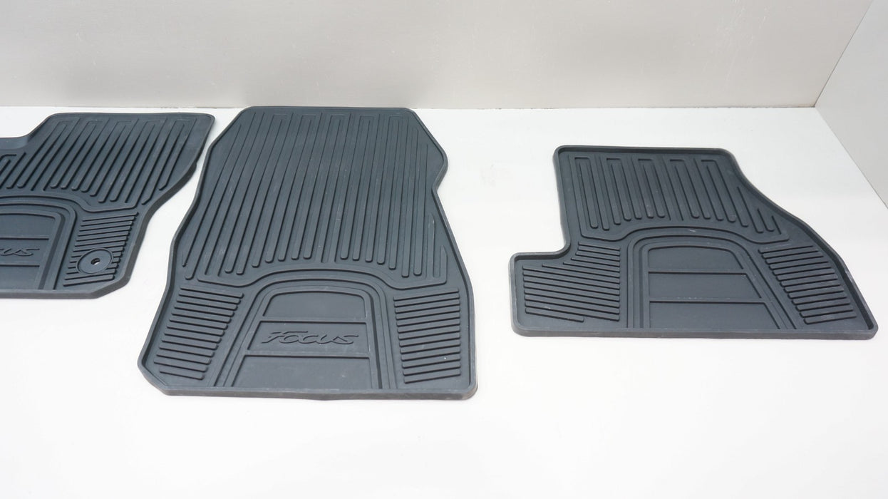 2012-2018 FORD FOCUS FRONT AND REAR FLOOR MATS SET FACTORY OEM CM5J-5413087