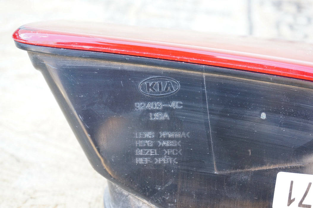 11 12 13 2011 2012 2013 KIA OPTIMA LEFT INNER TAILLIGHT TAILLAMP OEM