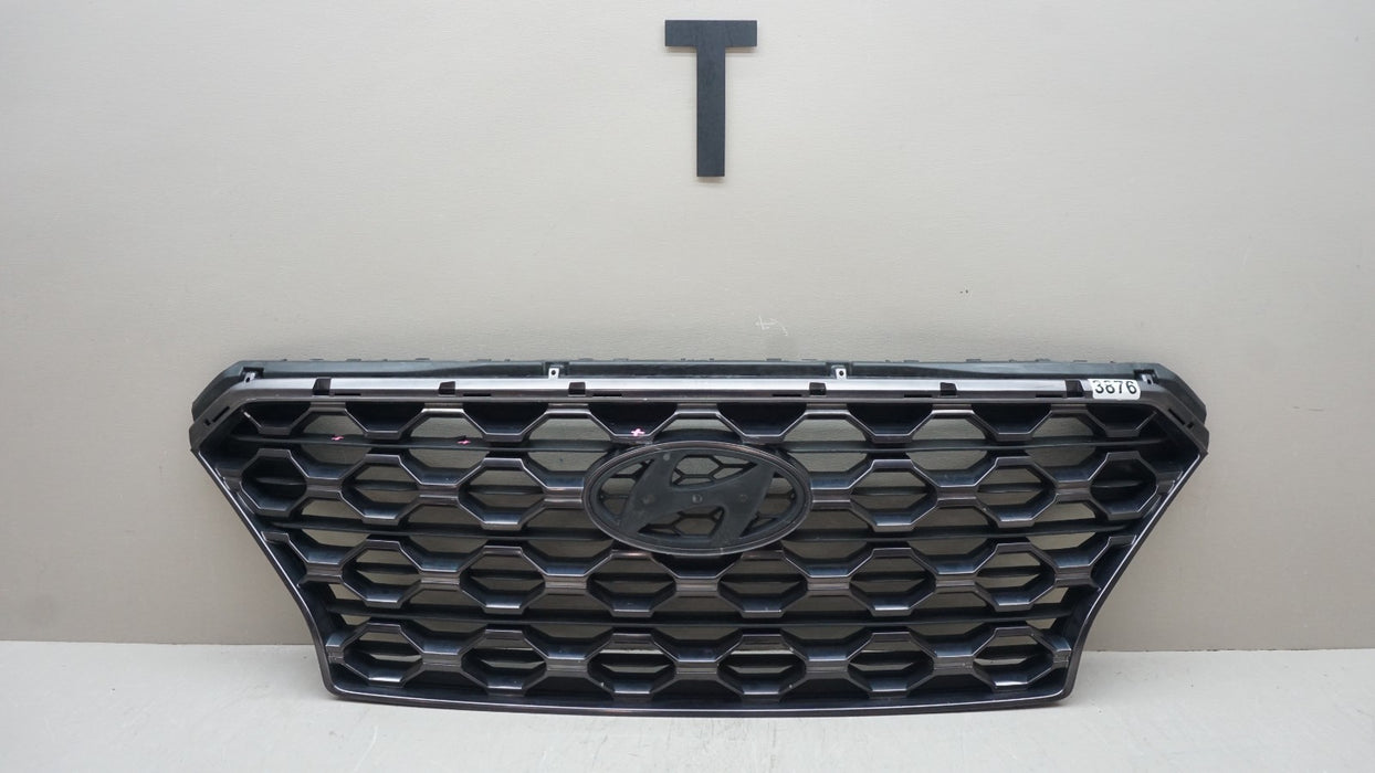 2019-2020 HYUNDAI SANTA FE FRONT UPPER RADIATOR GRILLE GRILL 86366-S2100 OEM