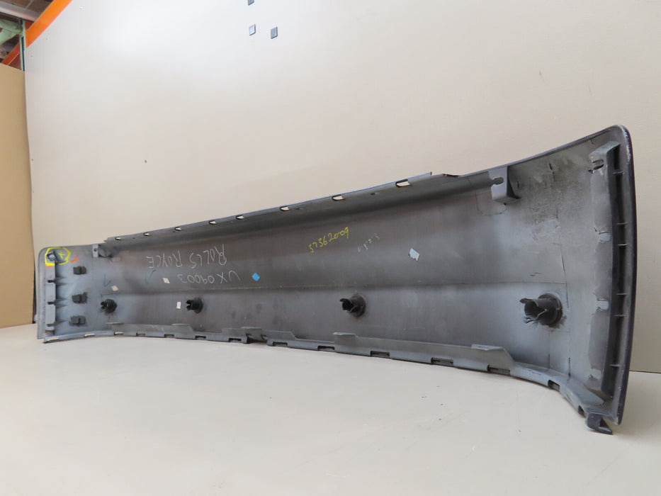 2010-2012 ROLLS ROYCE PHANTOM REAR BUMPER COVER OEM 51127040021