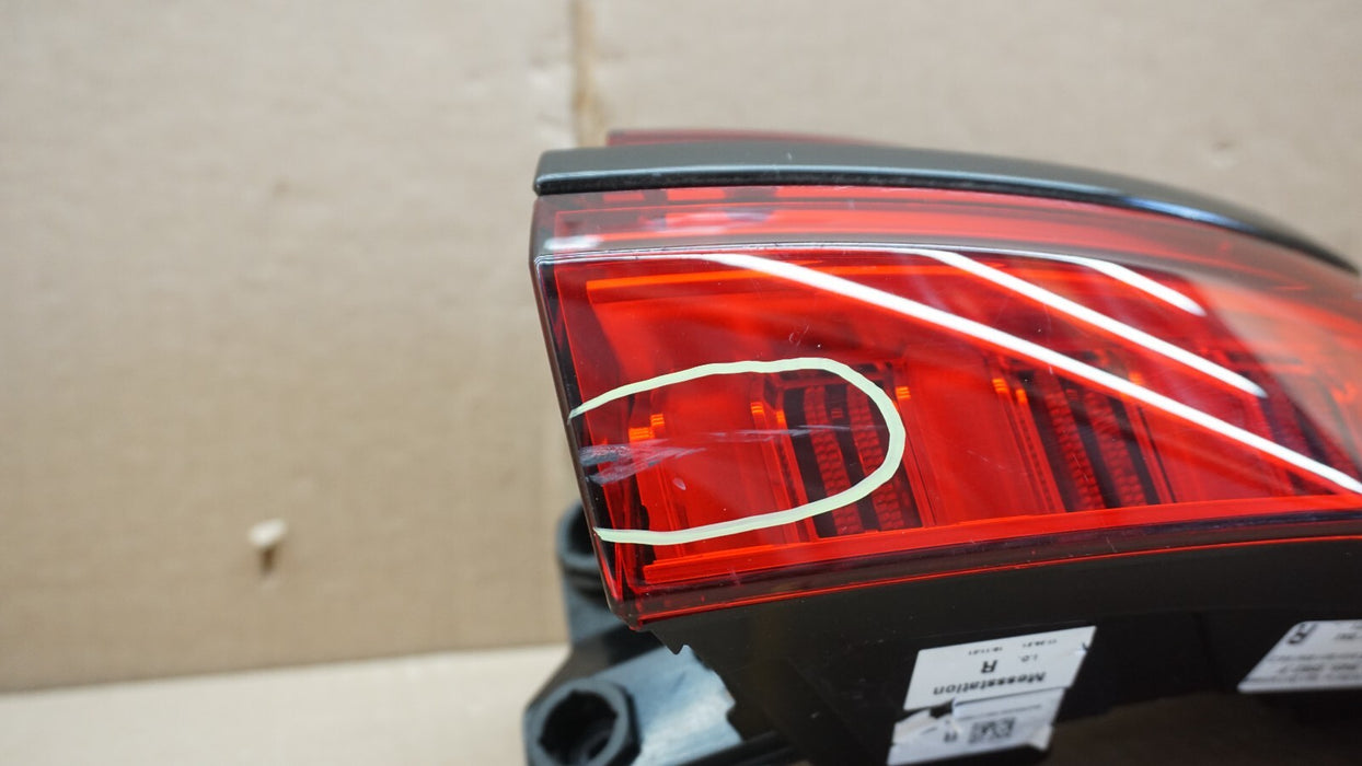 2019-2021 AUDI A6 S6 REAR RIGHT PASSENGER SIDE TAIL LIGHT BRAKE LED LAMP OEM