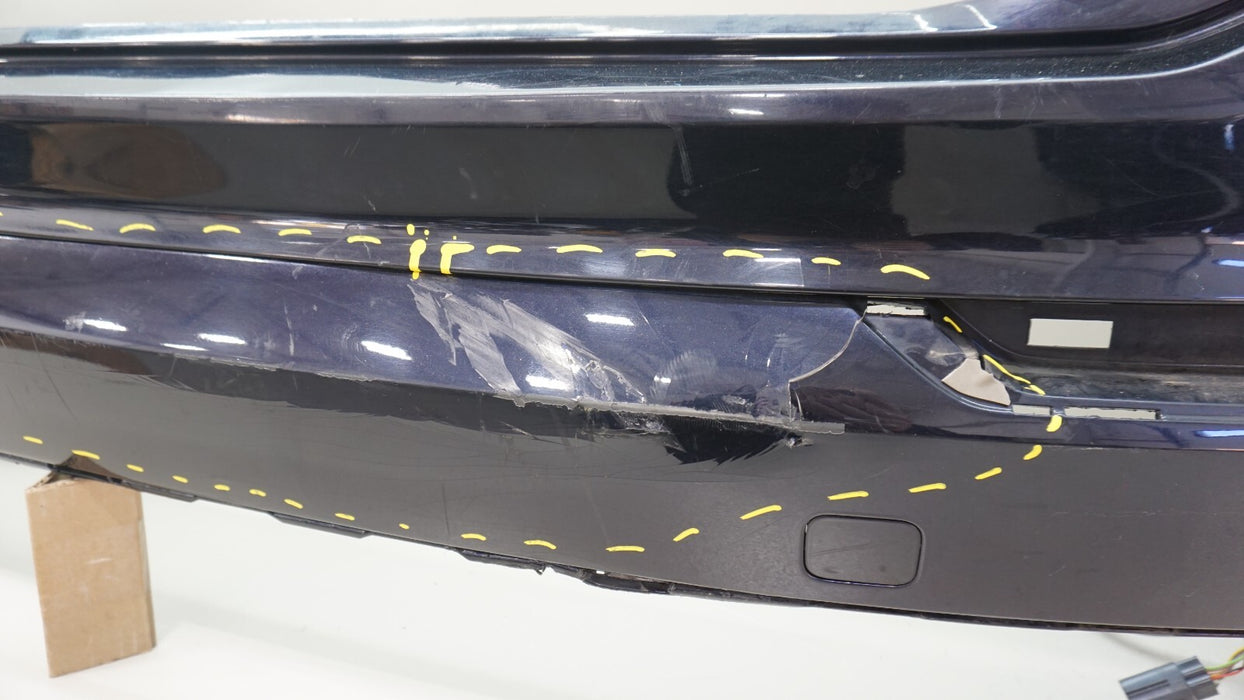 2016-2018 VOLVO XC90 REAR BUMPER COVER W/ PARK SENSORS & VALANCE OEM 31353390