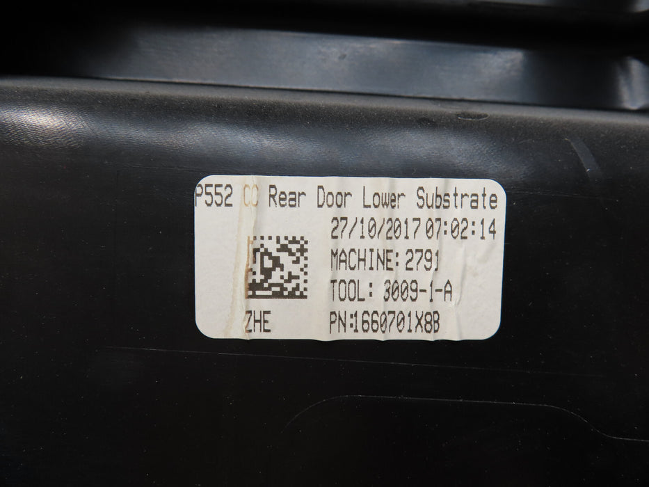 2015-2017 FORD F150 F-150 LEFT REAR DRIVER SIDE INTERIOR DOOR TRIM PANEL OEM