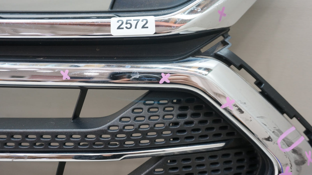 2018-2021 CHEVROLET TRAVERSE FRONT BUMPER RADIATOR GRILLE OEM 84344487