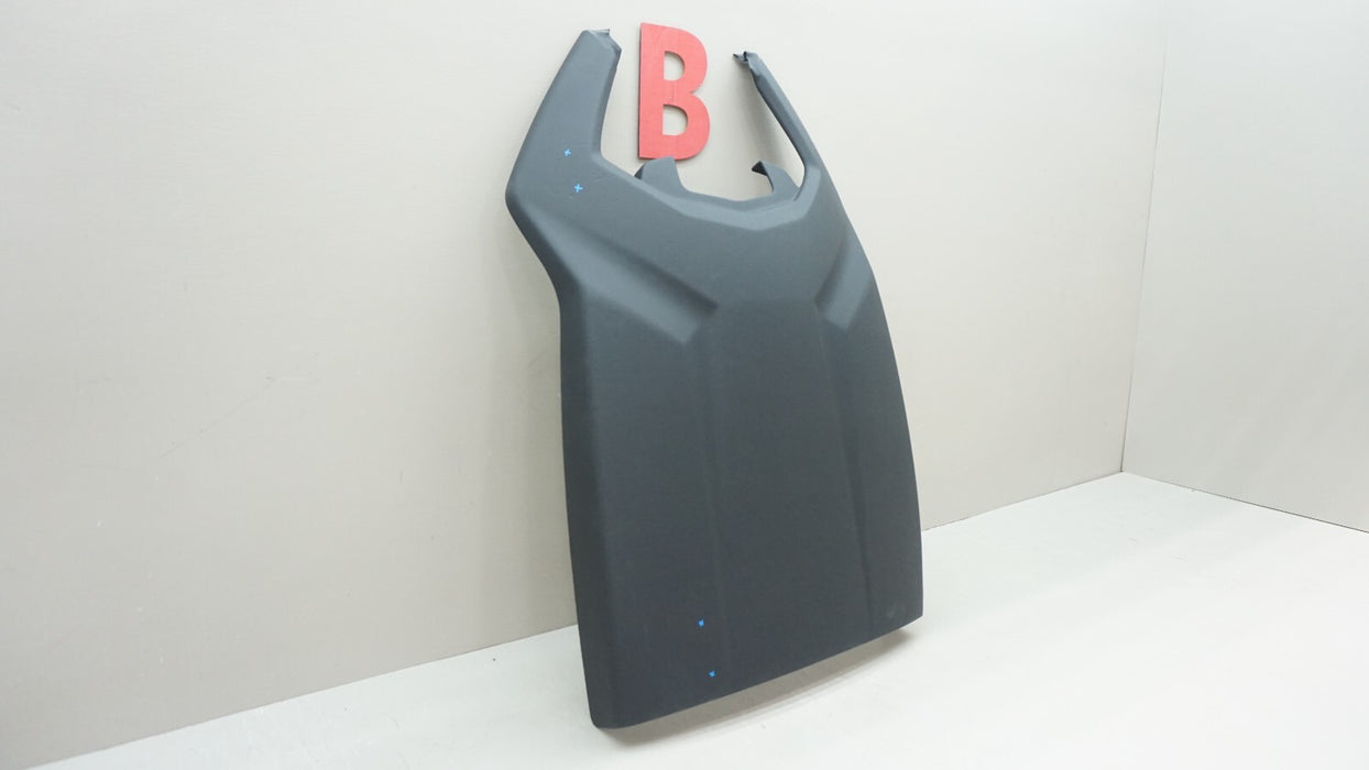 LAMBORGHINI AVENTADOR RH RIGHT PASSENGER SEAT BACKREST TRIM CAP OEM 470881464C