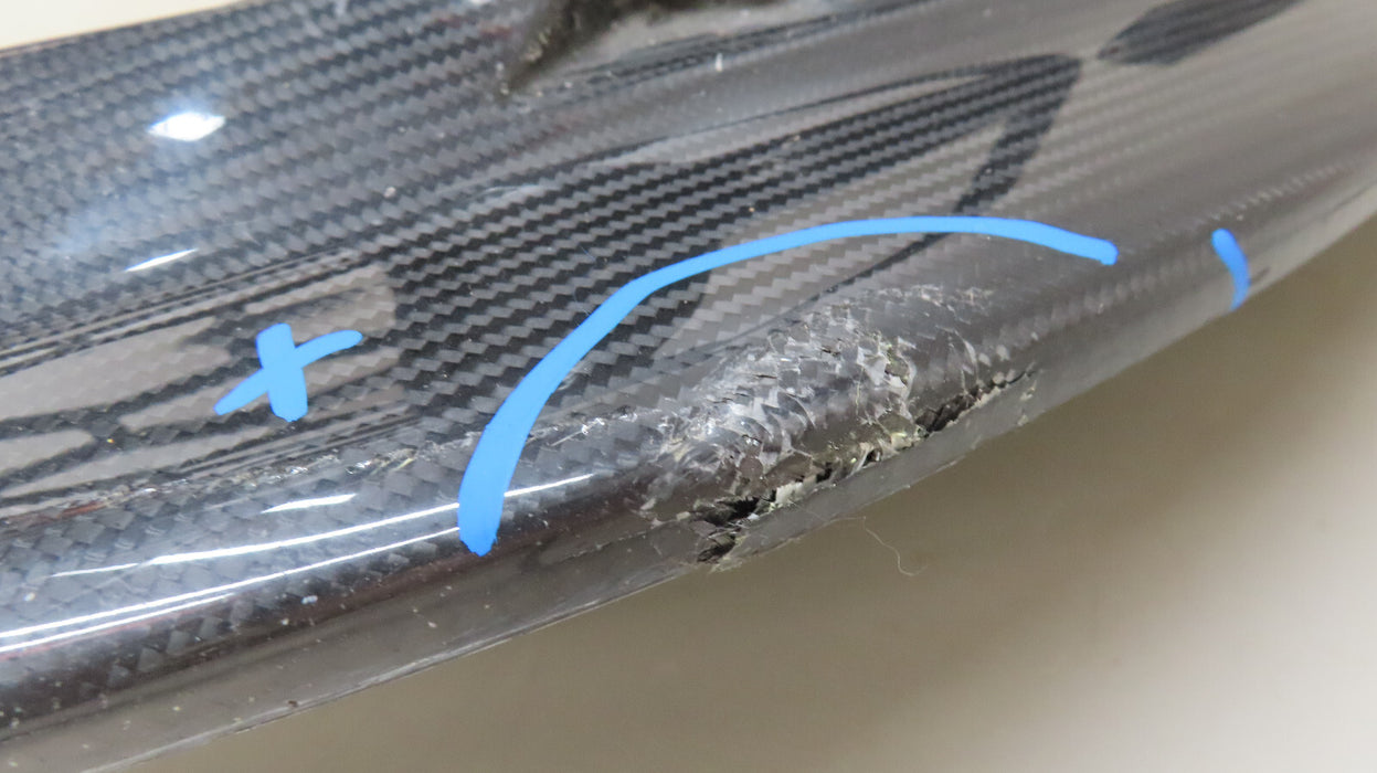 MCLAREN 650S FRONT LOWER SPOILER SPLITTER BUMPER COVER CARBON FIBER OEM