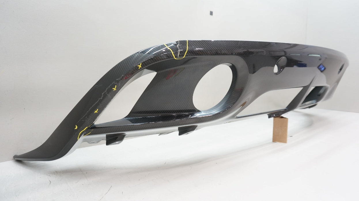 2012-2018 ASTON MARTIN VANQUISH REAR CARBON LOWER VALANCE OEM CD33-17E955-AB