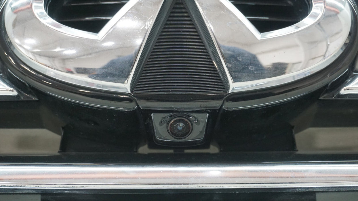 2013-2015 INFINITI JX35 QX60 FRONT UPPER MAIN GRILLE W/CAMERA 62310 3JA0B OEM