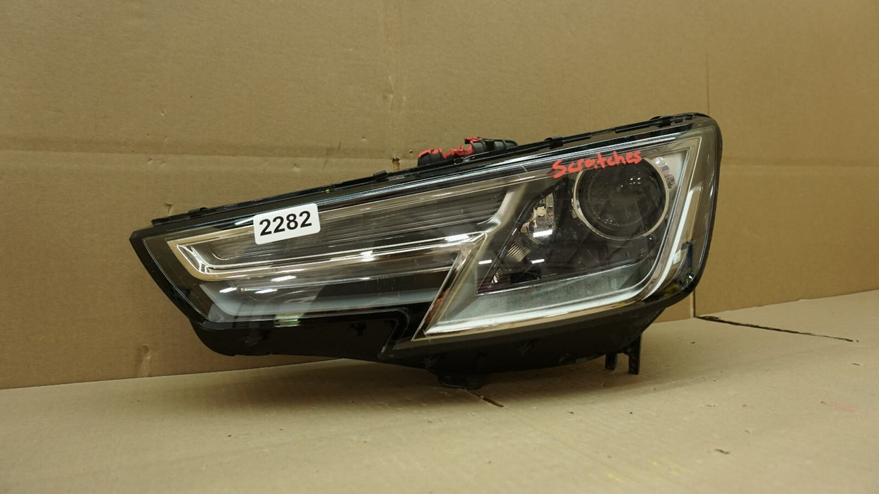2017-2019 AUDI A4 S4 FRONT LEFT DRIVER SIDE HEADLIGHT LED OEM 8W0941033B