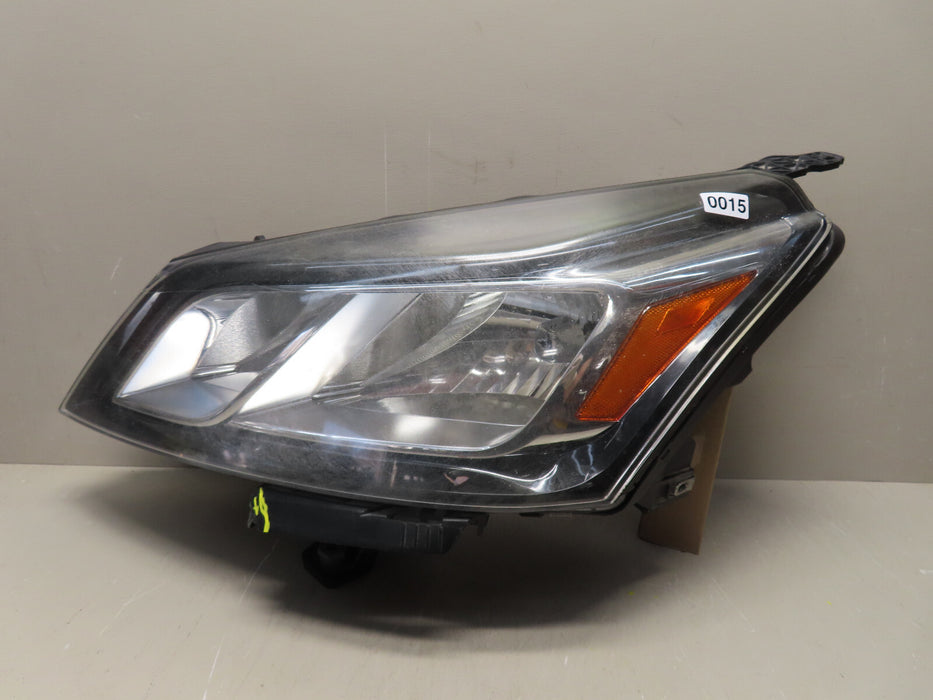 2013-2017 CHEVROLET TRAVERSE LEFT DRIVER SIDE HEADLIGHT HALOGEN OEM 23235887