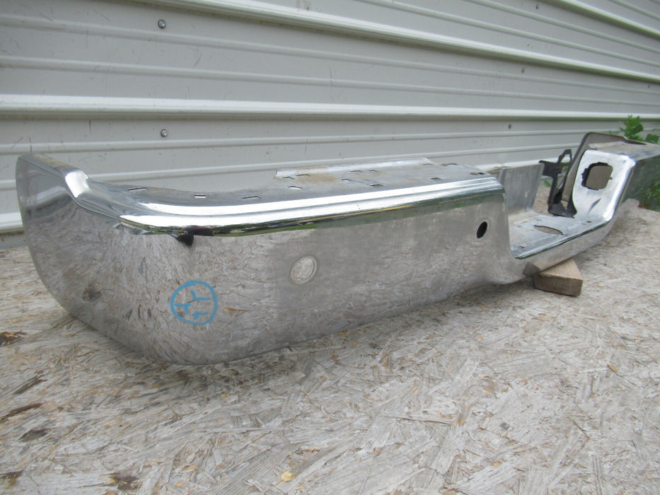 2013-2018 DODGE RAM 2500 3500 REAR BUMPER  PANEL CHROME  CAP AFTERMARKET