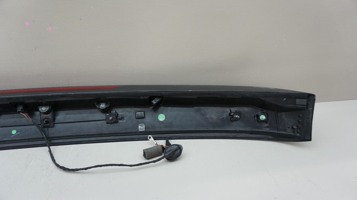 2007-2015 AUDI Q7 REAR TRUNK LIFT GATE SPOILER WING W/ BREAK LAMP 4L0827933 OEM