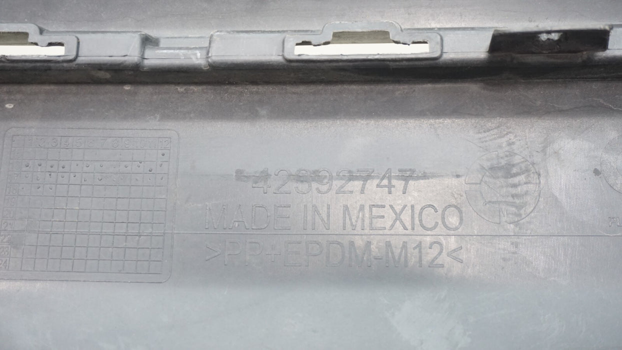 2017-2021 CHEVROLET TRAX REAR LOWER BUMPER VALANCE COVER 42392747 OEM