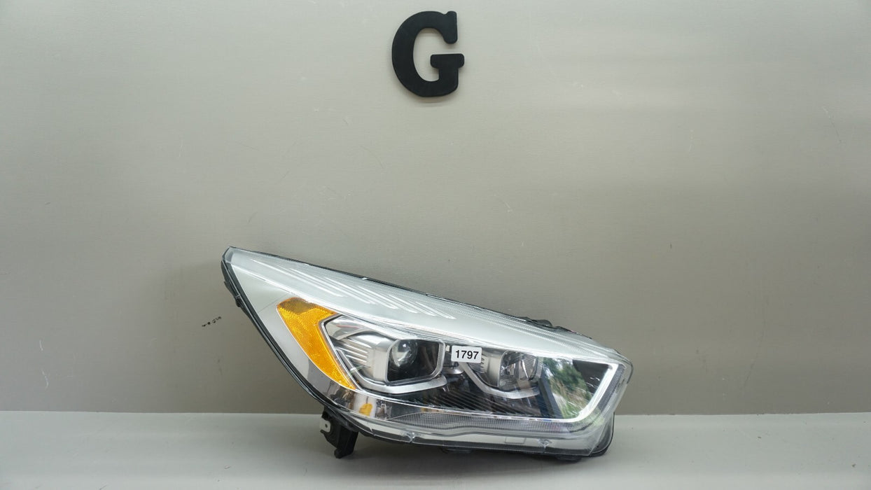 2017-2019 FORD ESCAPE FRONT RIGHT HEADLIGHT LAMP HID XENON OEM GJ54-13D152-AF