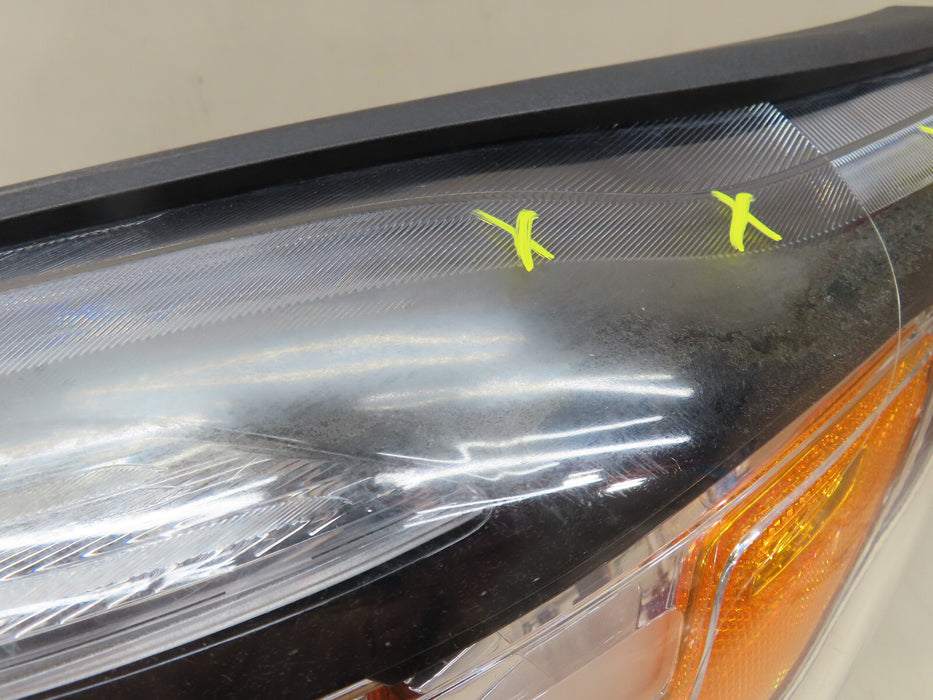 2016 2017 2018 KIA SORENTO FRONT LEFT DRIVER HEADLIGHT HALOGEN W/LED OEM 92101C6