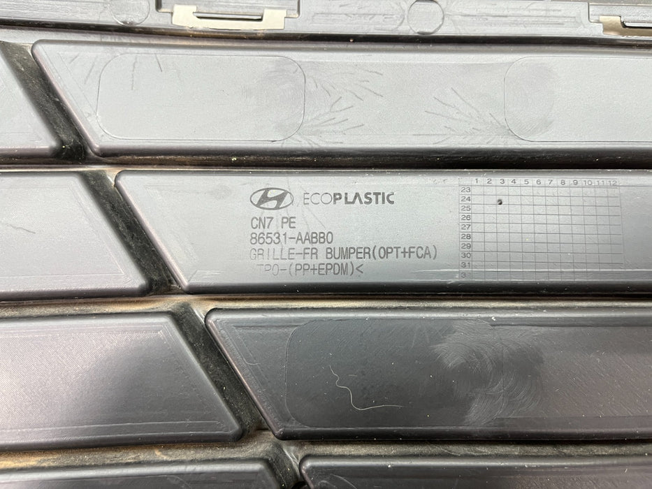 2024-2026 HYUNDAI ELANTRA FRONT LOWER BUMPER GRILLE GRILL 86531-AABB0 OEM
