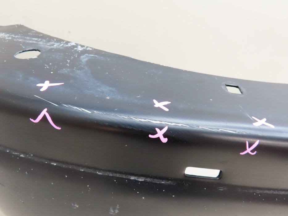 2003-2022 GMC SAVANA Express 1500 2500 3500 FRONT METAL BUMPER BLACK OEM