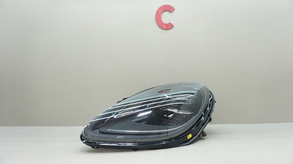 2019-2022 PORSCHE MACAN FRONT LEFT DRIVER SIDE PDLS LED HEADLIGHT OEM
